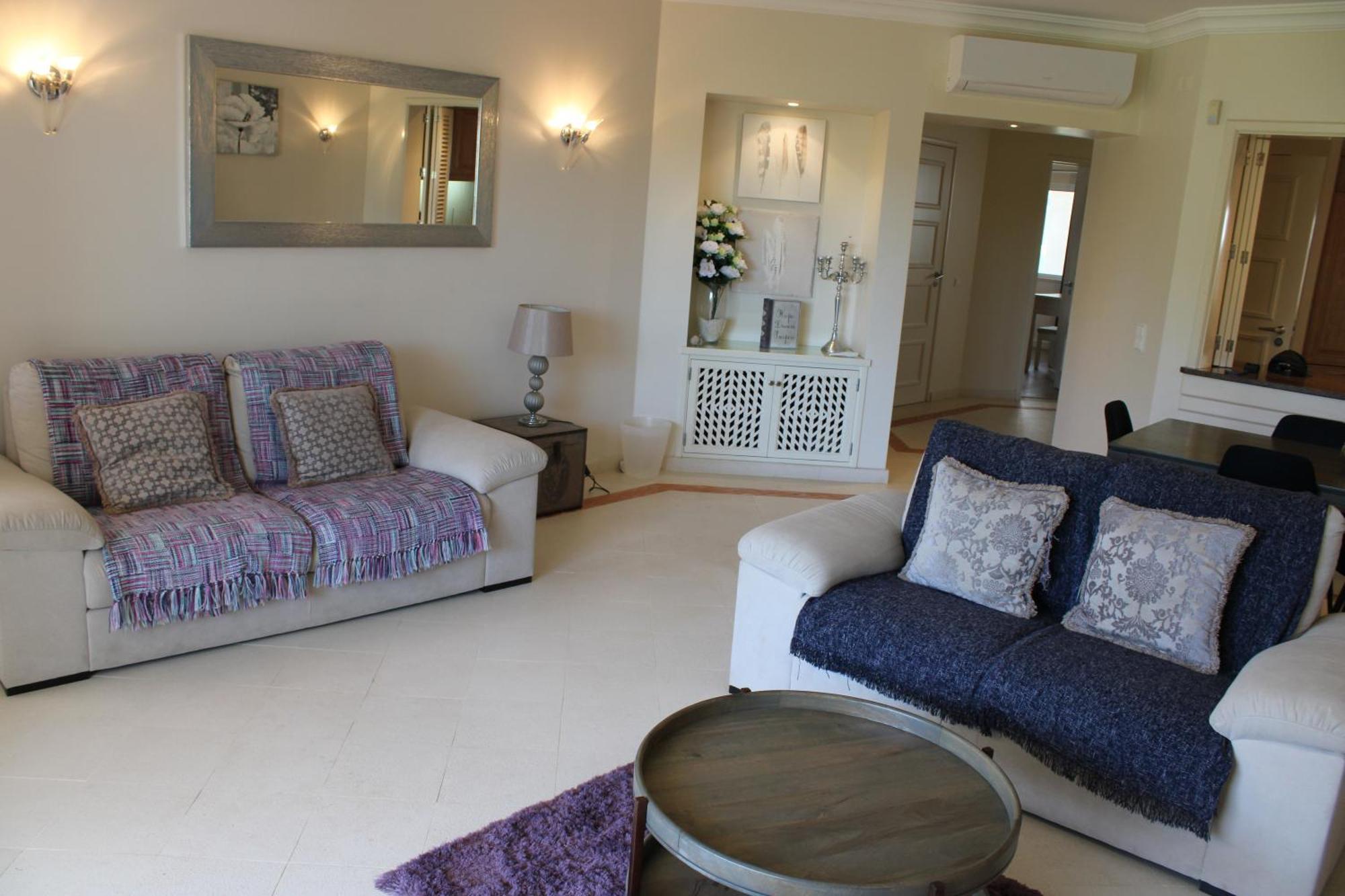 Luxury 2 Bedroom Apartment With Private Garden Almancil Exterior foto