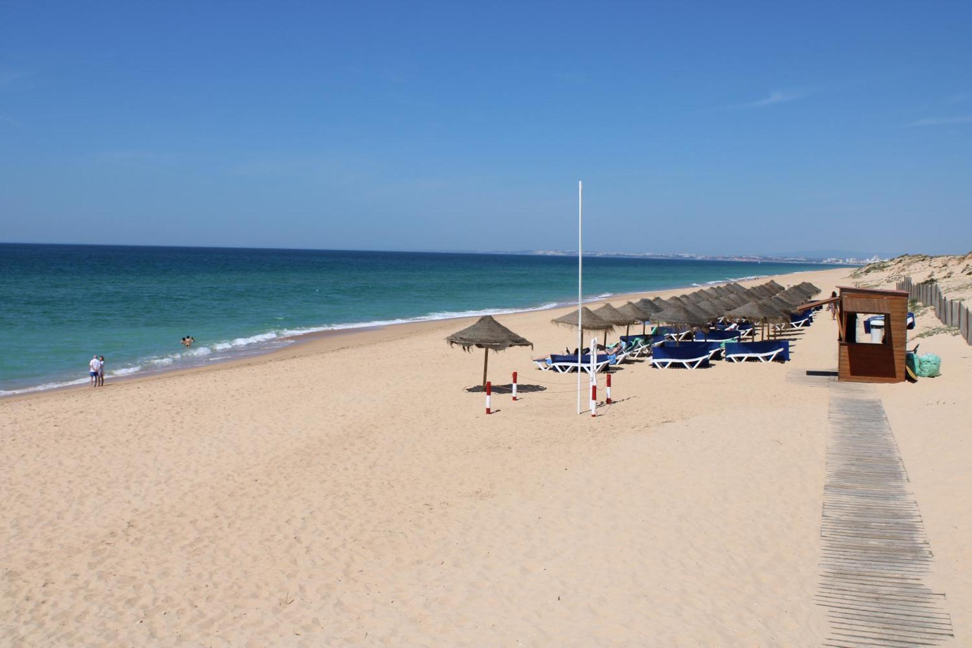 Luxury 2 Bedroom Apartment With Private Garden Almancil Exterior foto